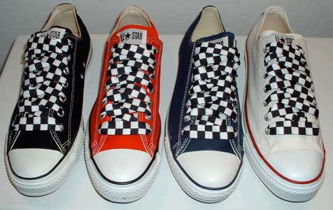 Checkered Chucks