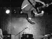 Fall Out Boy  Pete Wentz getting some mad air in his black chucks