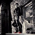 Actors Wearing Red Chucks in Films  Clive Barnes' red high top chucks are the only color in this segment of Sin City.