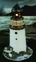 ceramic lighthouse