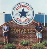 Converse manufactured chucks and other shoes at its Lumberton, NC plant until 2000.