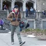 Austin Asher Stills From Shazam!  Billy leaving school after his first day.