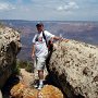 People Wearing Blue Chucks  Hiking at the Grand Canyon.