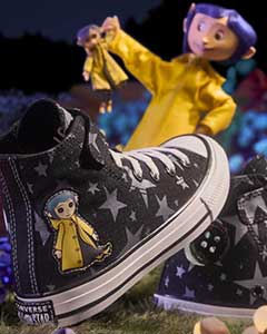 Coraline black high top