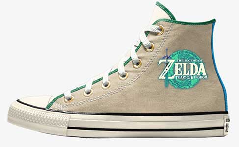 Legend of Zelda custom high top
