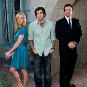 Chuck Television Series  Adam Baldwin, Yvonne Strahovski and Zachary Levi.