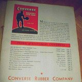 Collectors Items  Page from a 1942 Converse Yearbook.
