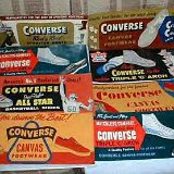 Collectors Items  1950s Converse advertisements.