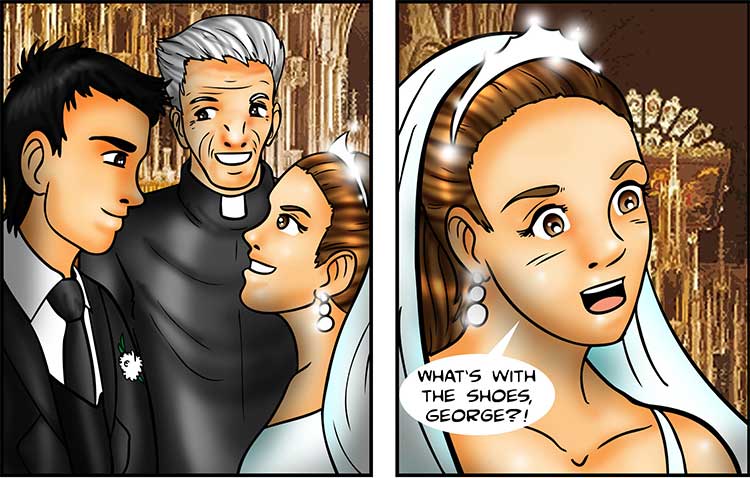 The Wedding comic part 2