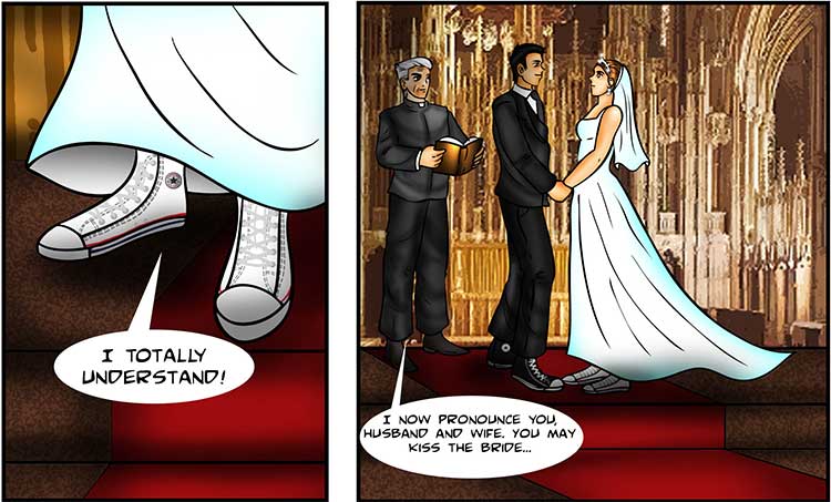 The Wedding comic part 4