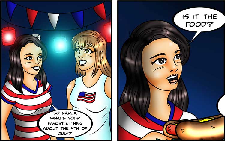 Patriotic chhucks comic part 1