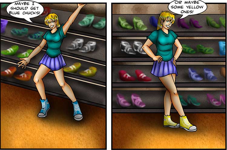 Back To School Shopping comic part 3