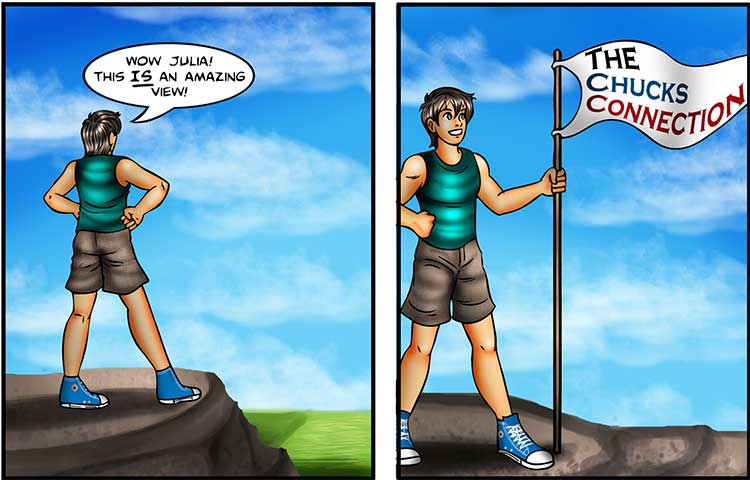 Rock Climbing Chucks comic part 4