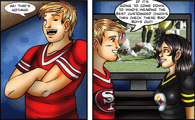 Watching Football comic part 3