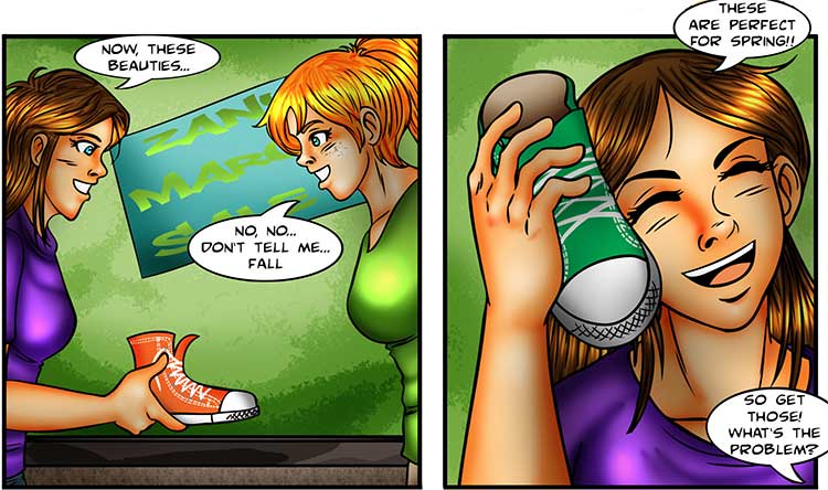 Seasonal Chucks comic part 2