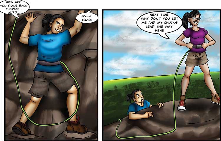 The Mountain Climb comic part 4