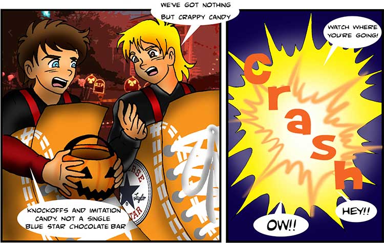 Trick or Treat! comic part 3