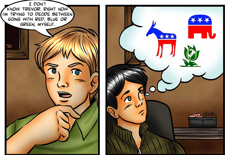 The Election comic part 2