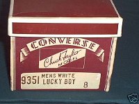 Converse Vintage Shoes  Converse lucky boy box.