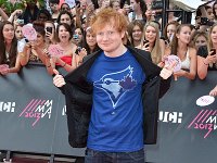 Ed Sheeran  Ed Sheeran at a concert venue.