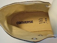 Grapevine High Top Chucks  Insole view of  Converse All Star Chuck Taylor grapevine high tops.