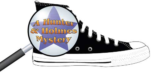 Hunter & Holmes Mysteries shoe logo
