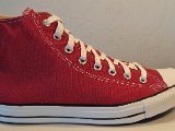 jesterredhi02  Outside view of a right jester red high top.