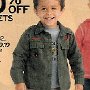 Ads With Little Kids Wearing Chucks  Young boy wearing black chucks.