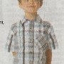 Ads With Little Kids Wearing Chucks  Boy wearing white chucks.