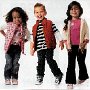 Ads With Little Kids Wearing Chucks  Kids wearing pink and black chucks.