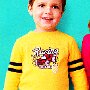Ads With Little Kids Wearing Chucks  A cute toddler wearing grey chucks.