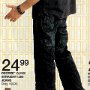 Ads for Levis and Jeans  Ad for Degree navy blue jeans with black chucks.