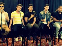 Midnight Red  Band members ready to sing.