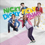 Nicky, Ricky, Dicky & Dawn  Promo poster showing Dawn in print high top chucks and Dicky wearing black high top chucks.