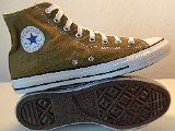 olivegreenhi13  Inside patch and sole views of olive green high top chucks.