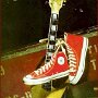 Red High Top Chucks  Converse Chuck Taylor red high tops, the sole of rock 'n' roll.