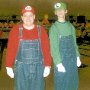 People Wearing Red Chucks  The Mario Brothers.