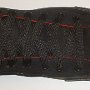 Black Retro Shoelaces  Black anarchy high top with black retro laces.
