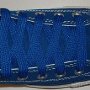 Royal Blue Retro Shoelaces  Royal blue high top with royal blue retro laces.