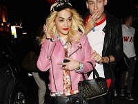 Rita Ora  A night out on the town.