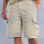 Ads for Shorts  Ad for white shorts with gray low cut chucks.