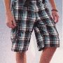 Ads for Shorts  Ad for plaid shorts with black low cut chucks