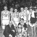 Teams Wearing Chucks  St. Michael's team photo with trophy.