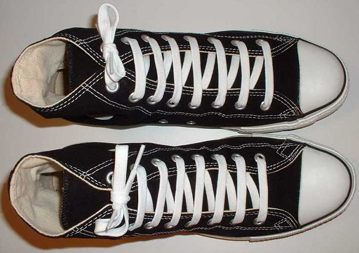 Photo Guide: The Straight Across Lacing Method