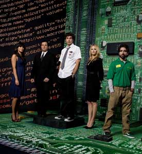 The cast of Chuck