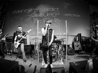 Vivienne's Verdict  The band at their EP debut event in January, 2016.